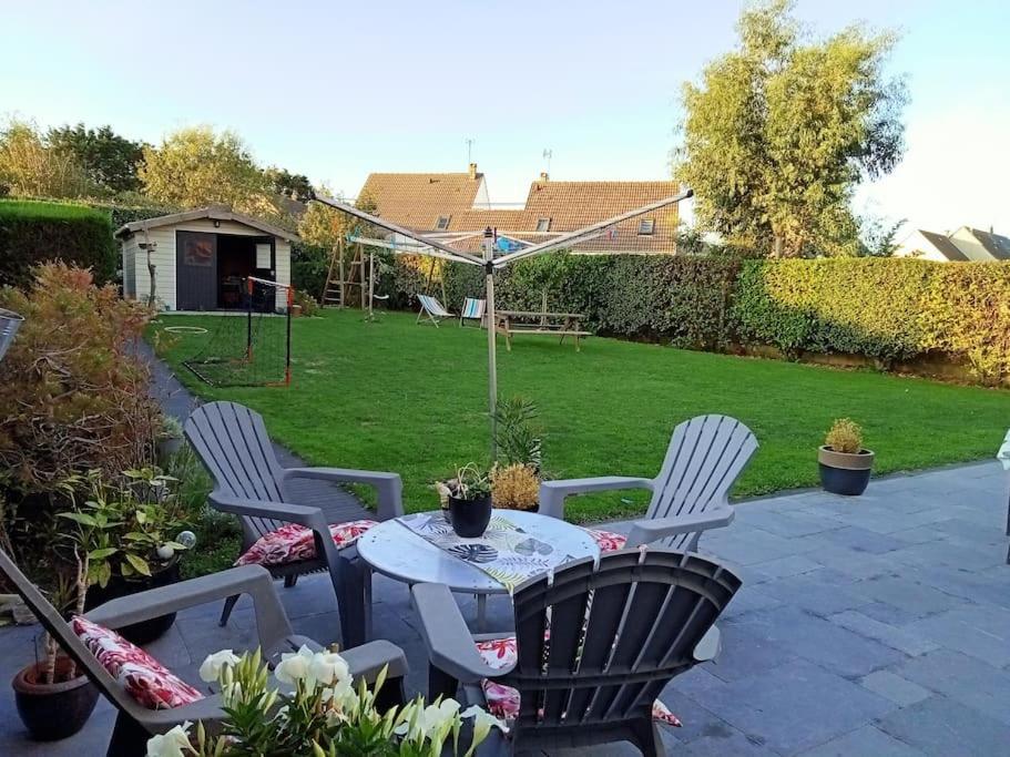 Soleil D'Opale Et Son Grand Jardin Villa Wimereux Buitenkant foto