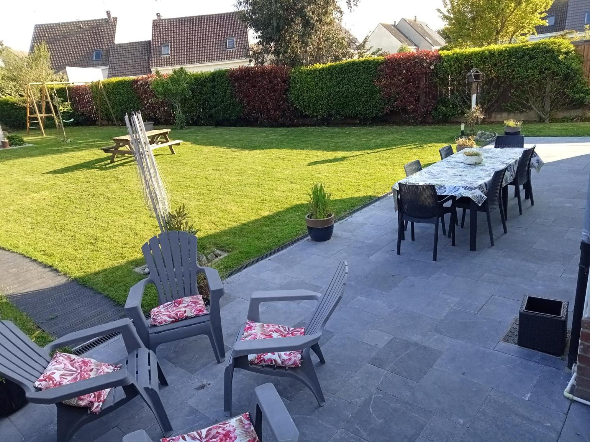 Soleil D'Opale Et Son Grand Jardin Villa Wimereux Buitenkant foto